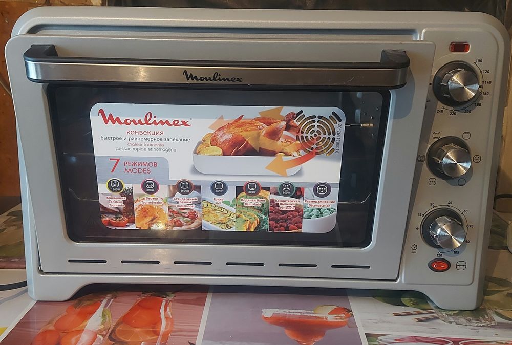 Продам Moulinex Мини-печь OX464E32, серебристый