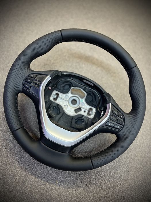 Volan piele naturală BMW seria 1 2 3 4 F20 F22 F30 F31 F32 F33 F34 F36