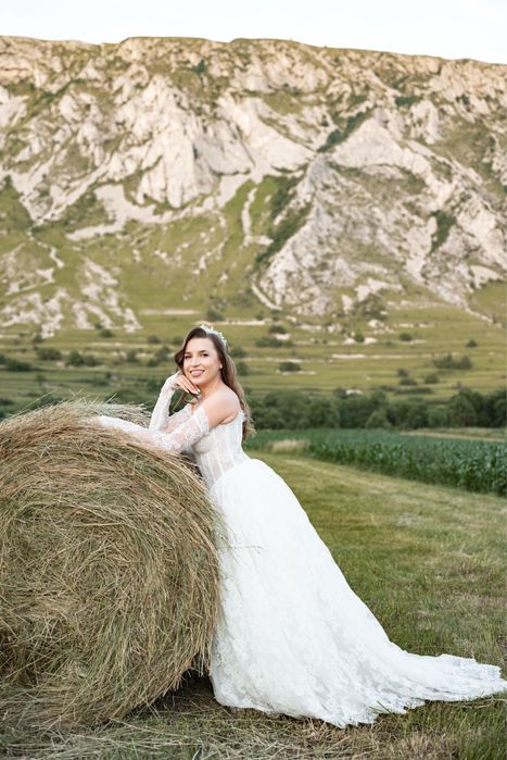 Rochie de mireasă din dantelă