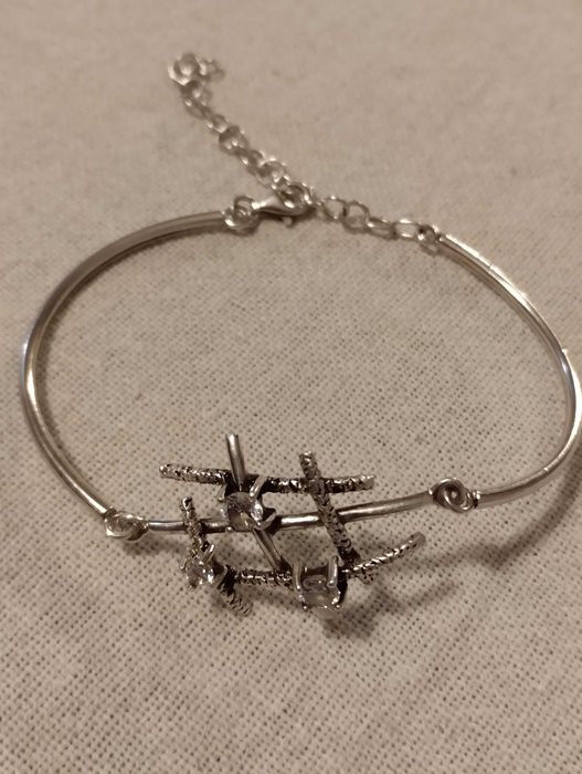 Сребърна гривна 925