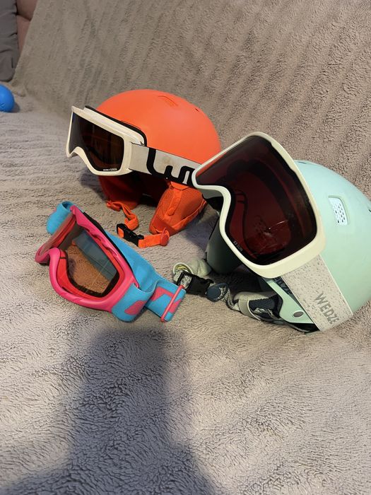 ski clăpari cască schi okelari echipament ski