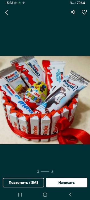 Шоколадные подарки для любимых 14 февраля