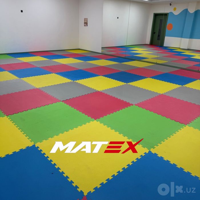 Tatami MAT sport mat Kovyor 2.5 sm 4 sm tatami qora sariq