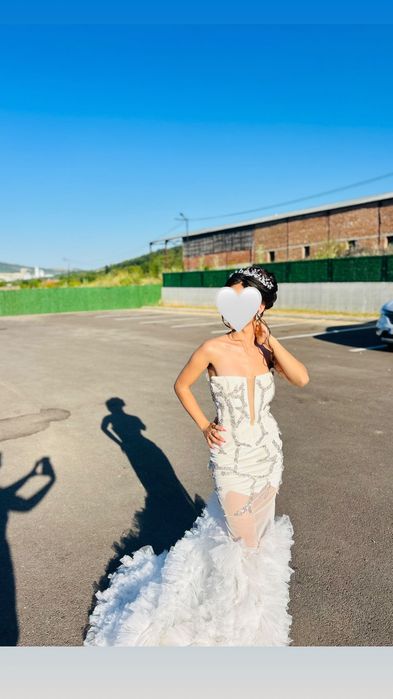 Перфектна рокля за бал/сватба: без забележки, носена веднъж!