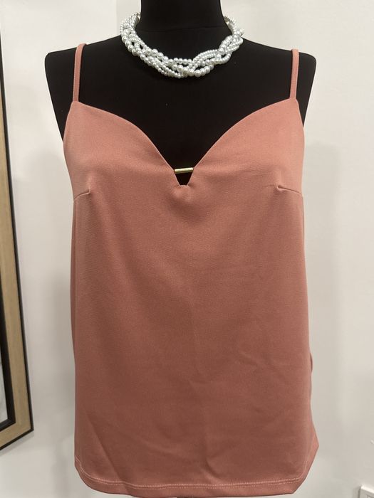 Елегантен потник на MOHITO в цвят пудра