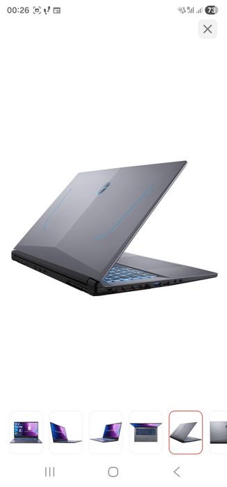 Ноутбук ThundeRobot 911 G3 X, 17,3", OЗУ 32 Gb.