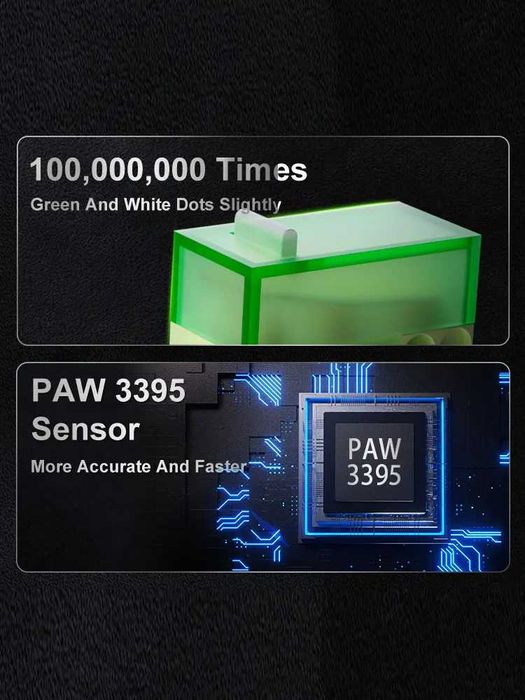 Беспроводные игровые мышки attackshark r1 x11,ajazz099,ajazz aj159,179