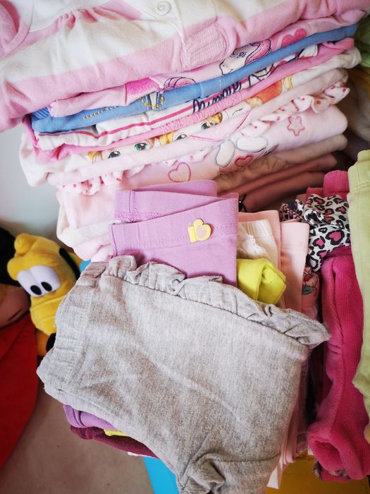 Lot de hainute (100 de piese) 0-1 Ani pentru bebelusa.