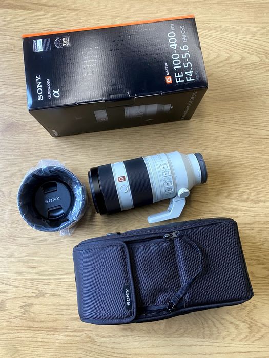 Обектив Sony FE 100-400mm f/4.5-5.6 GM OSS