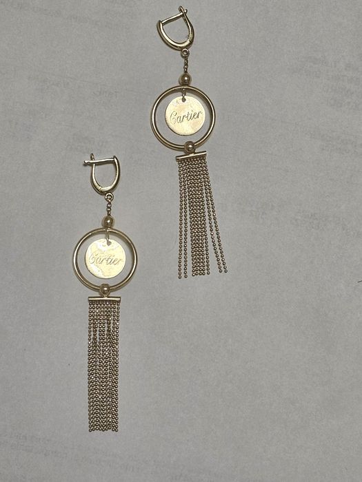 Vand cercei Cartier  aur 14k