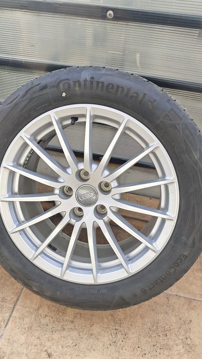 Jante audi 17 cu anvelope continental 225 50 17