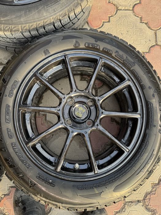 Титановый диск в черном  цвете