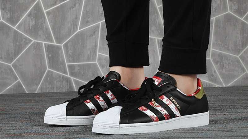 Оригинални  кожени обувки ADIDAS SUPERSTAR    EU 37 1/3