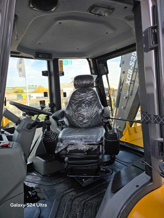 Buldoexcavator cu roti egale XCMG , XC8-S3580 , 10 tone , ( Nou-Stoc)