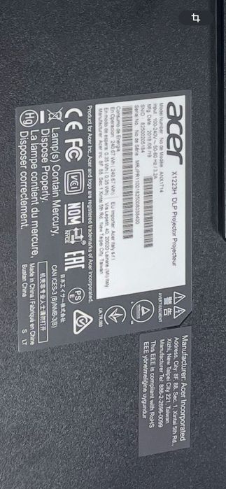 Продам асер проектор