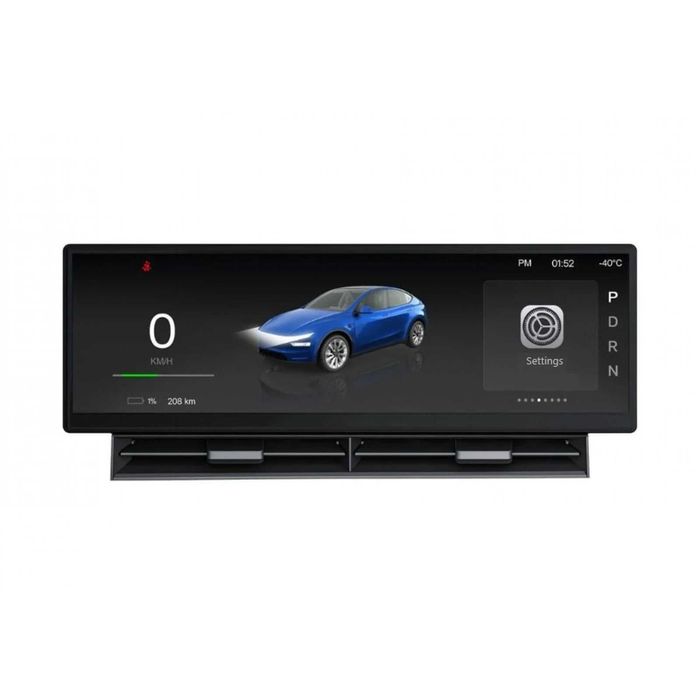Дигитален километраж 10.88″ за Tesla Model 3 (27–23) / Model Y (20–24)