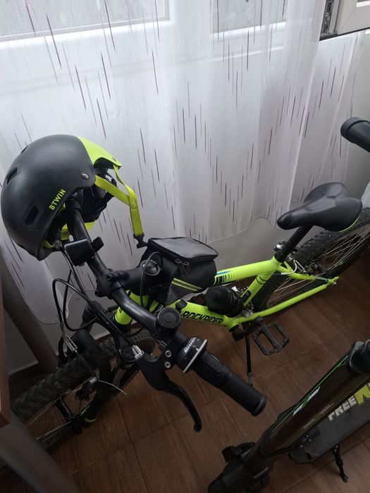 Bicicleta rockrider si trotineta electrica freewheel