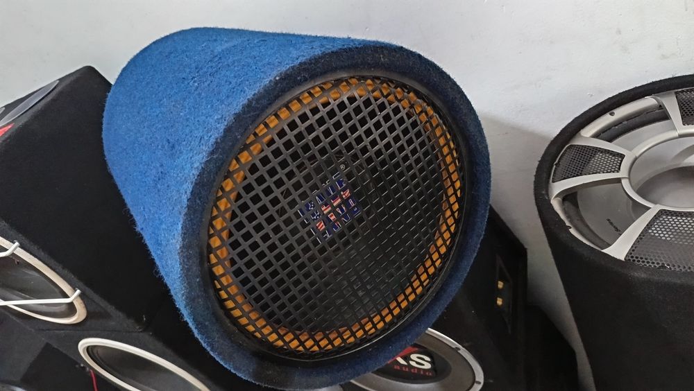 Subwoofer auto Raveland tun de bass masina kit montaj rms