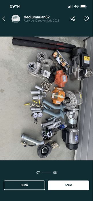 Piese pompe de tencuit mașini de tencuit