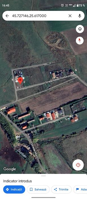 Vând pământ  pentru casa