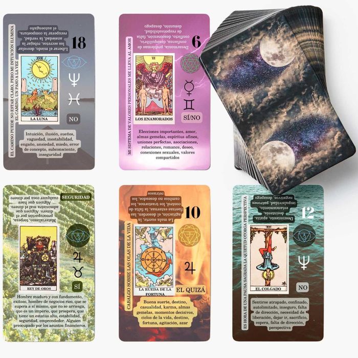 Карти Таро „Вещерски котел“ за начинаещи със значения на всяка карта