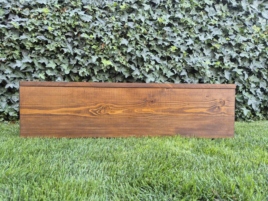 Дървени кашпи и саксии