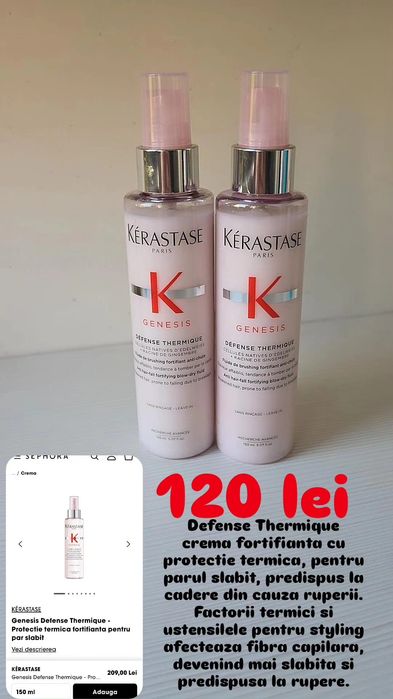 Leaving Kerastase
