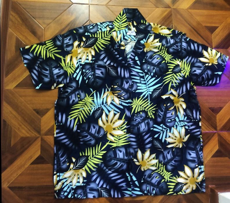 Camasi Hawaii inflorate 54 (135 cm de jur împrejurul burții)