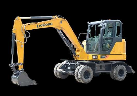 Мини экскаватор, Колесный LiuGong, 0,32 m³
