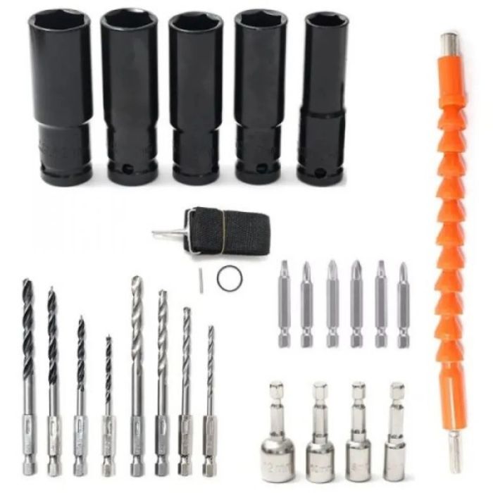 Комбиниран Безчетков Акумулаторен Гайковерт- винтоверт - бормашина