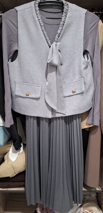 Платье с жакетом