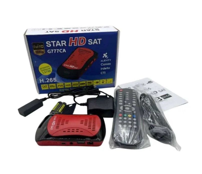Спутниковый тюнер НОВЫЕ STARSAT G777CA Читает Карты CONAX IRDETO CTI