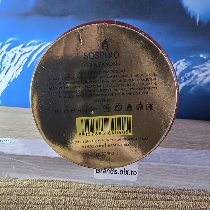super oferta: parfum Sospiro Diapason 100ml edp Unisex