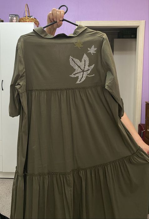 Платья, велюр, хлопок 52 размер