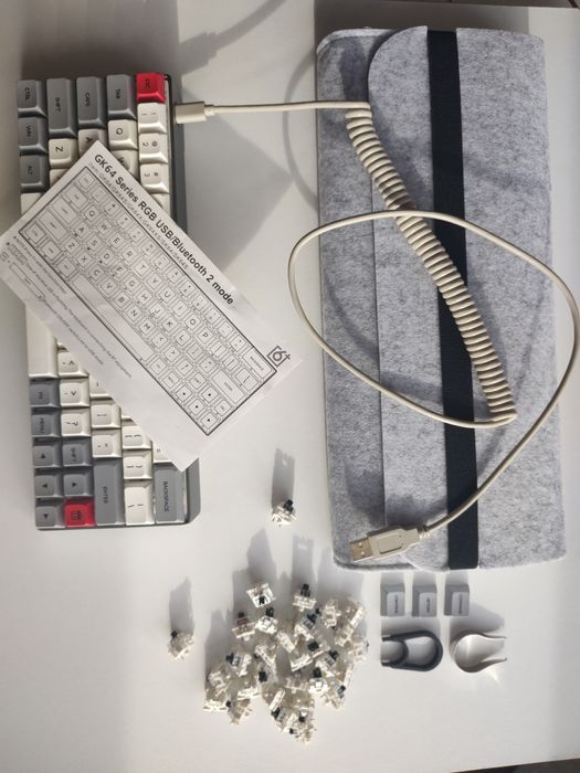 Tastatura mecanica bază aluminiu