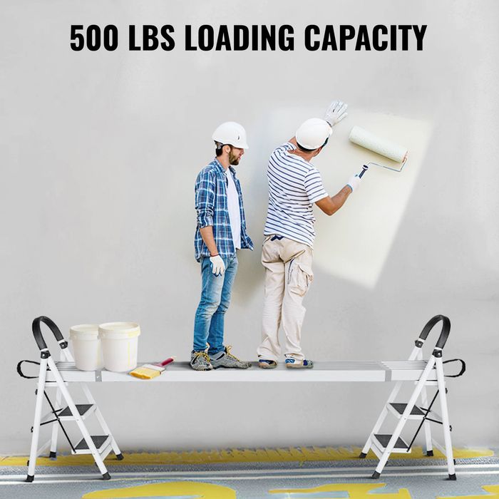 Planseu Telescopic Aluminiu 2.4-4m Capacitate 226.8kg