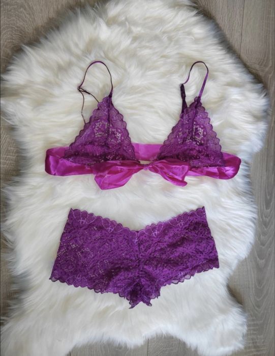 Set lenjerie sexy mov nou