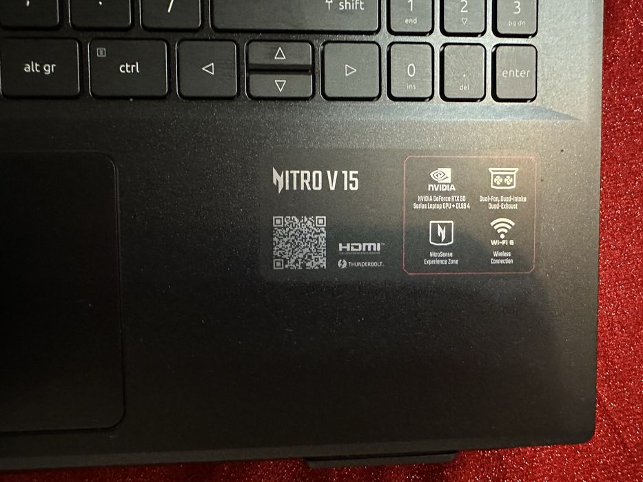 Vand laptop Acer Nitro v15