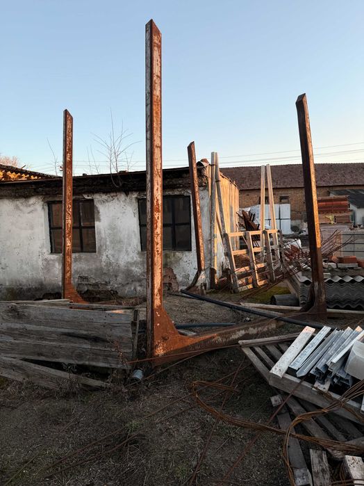 Răcoanțe metalice pentru transport lemn - set complet - 8 perechi