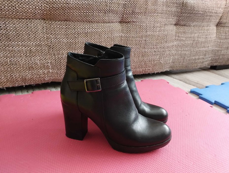 Дамски боти естествена кожа 37 номер