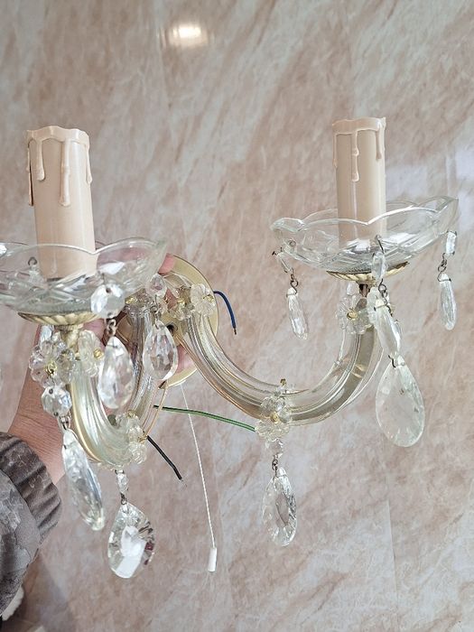 Чифт кристални аплици