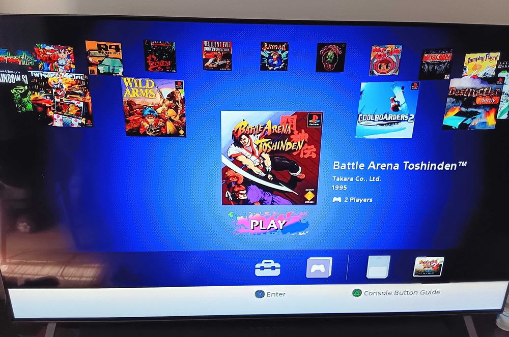 Consola PS1 Sony model SCPH1000R, Micro, Originala ,20 Jocuri incluse