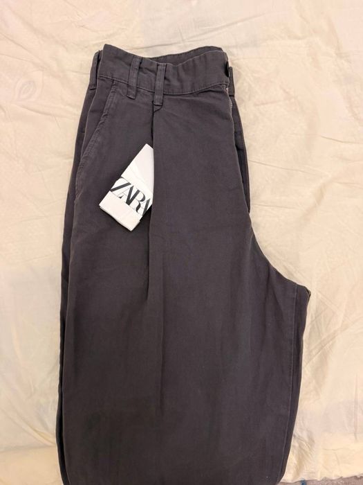 Темно-серые брюки Zara