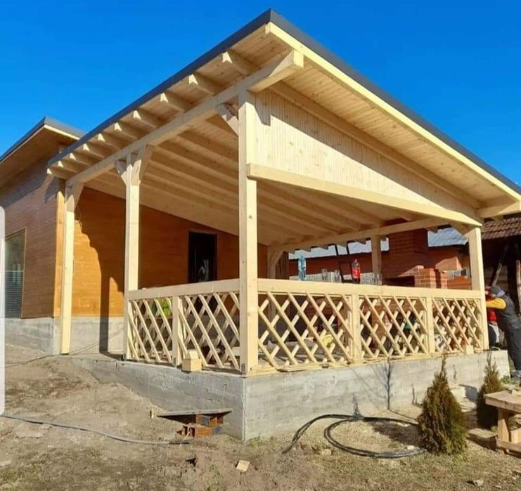 Foișoare terase din lemn