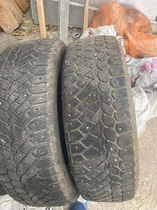 Автошины зимние б/у