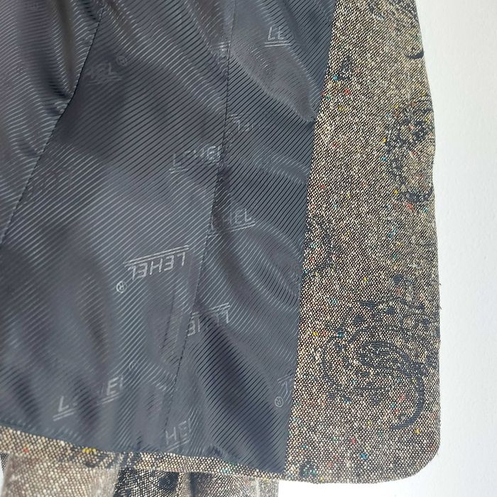 Sacou vintage Lehel mărimea S (36/38) imprimeu Paisley / tweed fin