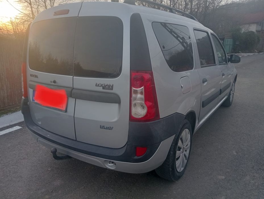 Vând Logan MCV 2008 1.6 16v benzină+gpl 7 locuri