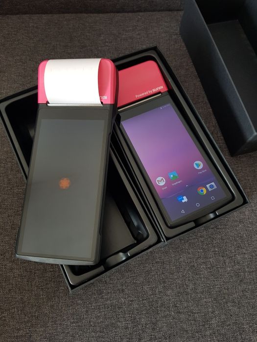 Casa marcat Pos wireless Sunmi cu sim 4g casa marcat