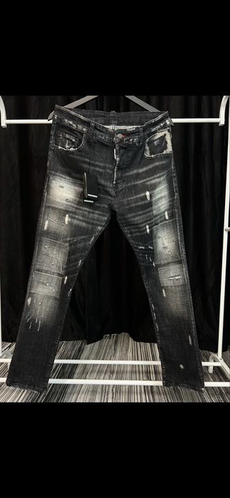 Blugi DSQUARED2 barbati - design premium distressed - S-XXL