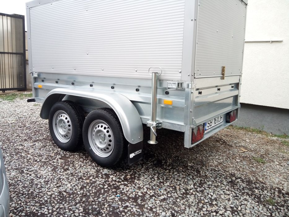 PREȚ FIX  !!! Firma knott germany!!! Vând remorca  Nouă! carosată !